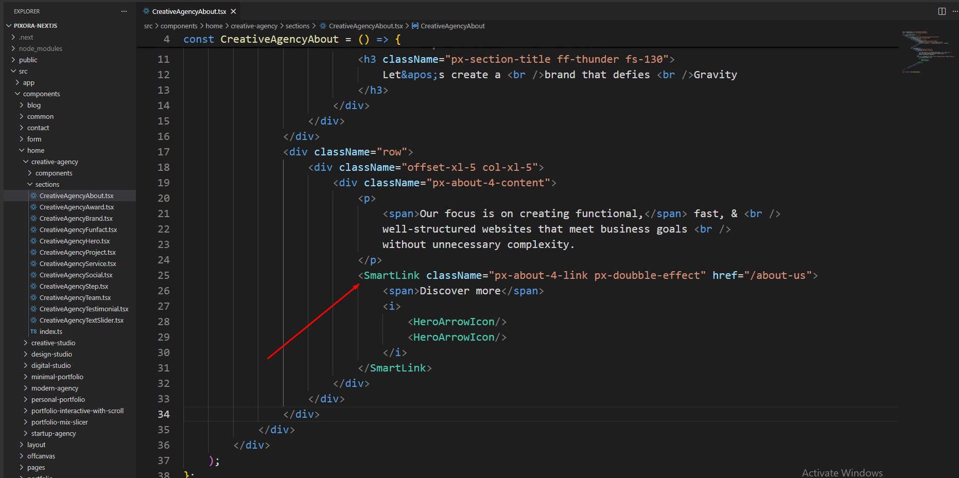 SmartLink Component