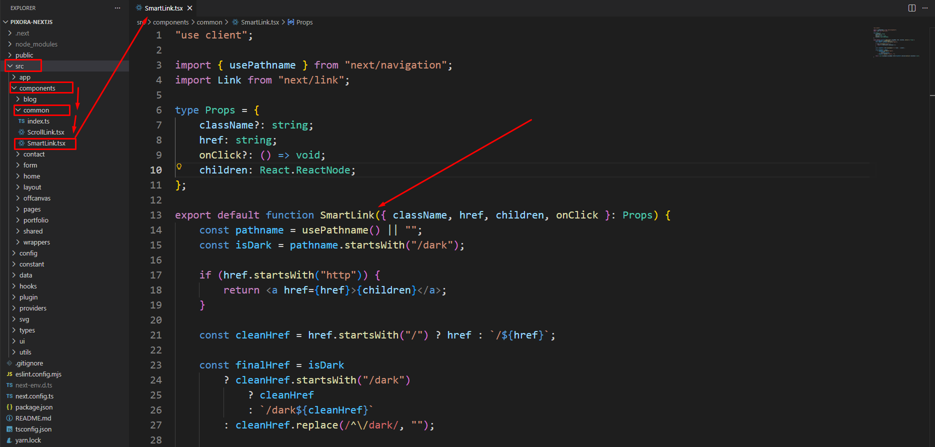 SmartLink Component